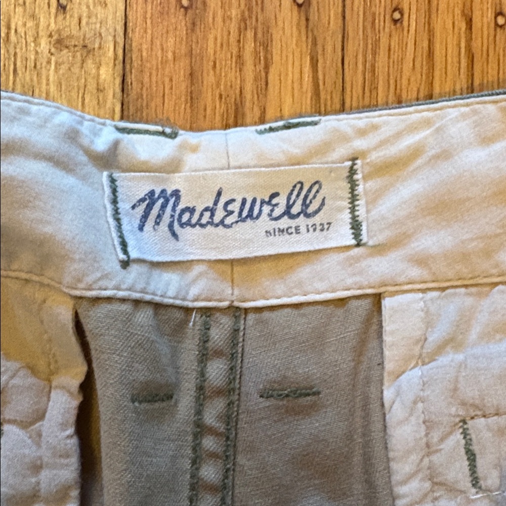 Madewell Rivington Ankle Camouflage Pants - Picture 3 of 6